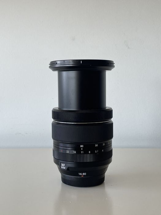 Objetiva fujifilm 16-80 f/4