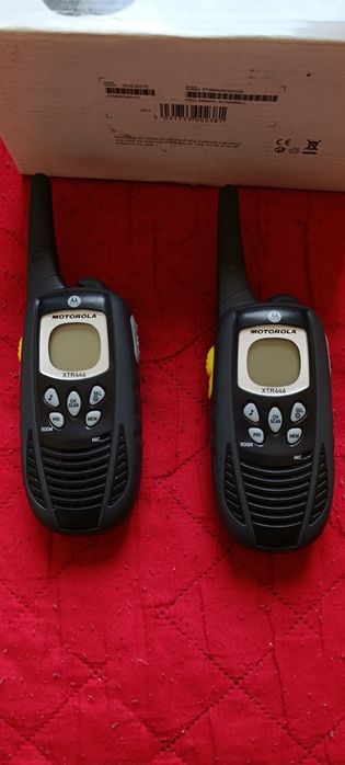 Nowe walkie-talkie, krótkofalówki. Motorola XTR 446.