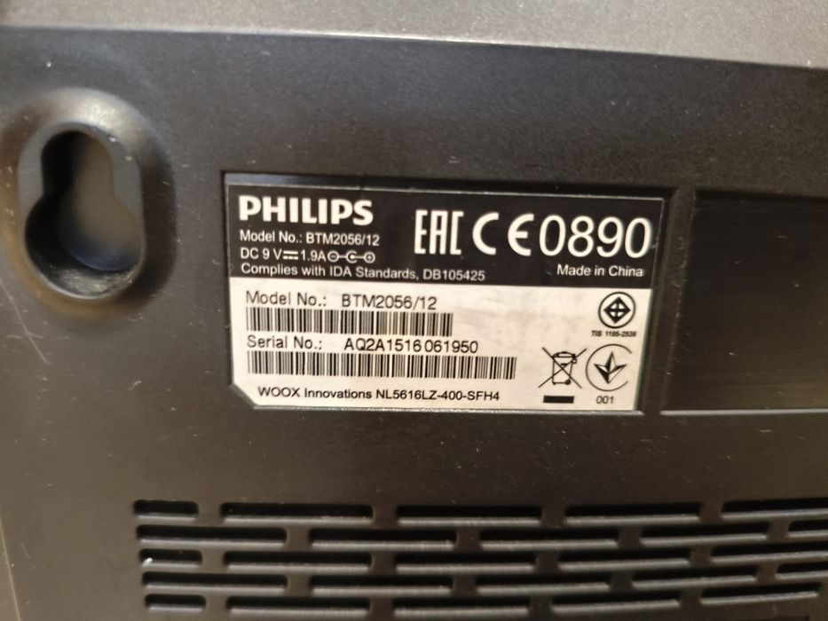 System audio Philips Micro Music System BTM2056 z bluetooth stan BDB