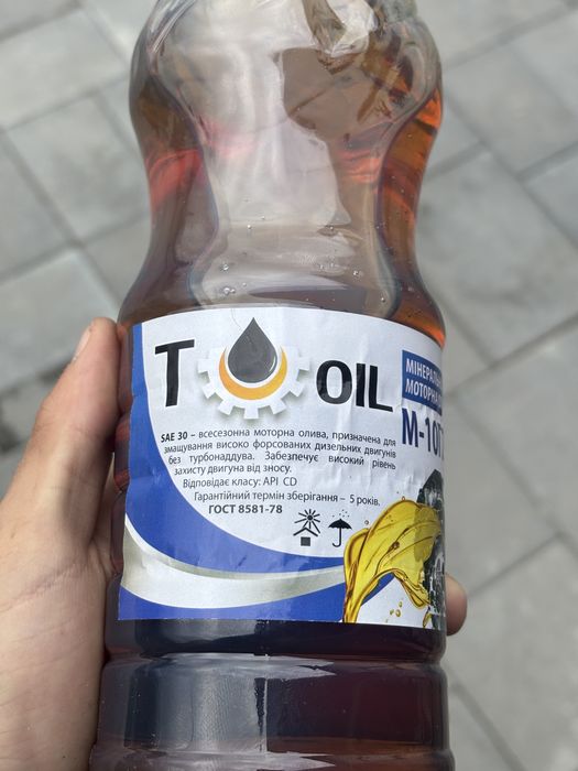 Моторна дизельна олива T OIL M-10Г2К масло мастило