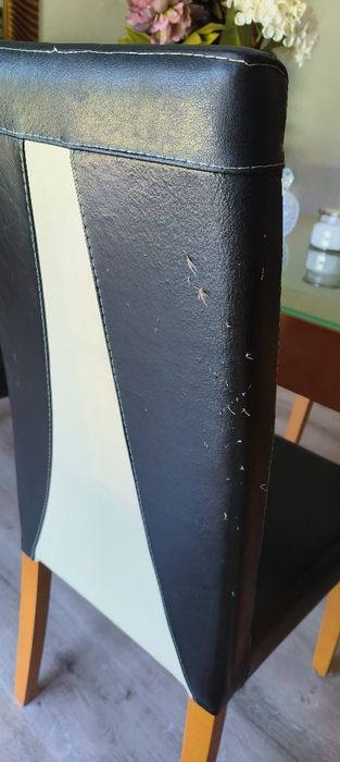Mesa vidro e cadeiras para sala jantar