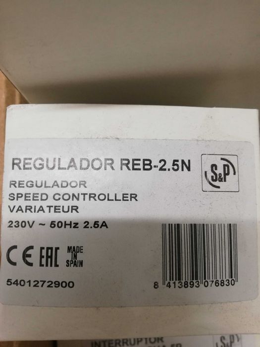 Regulador REB-2.5N