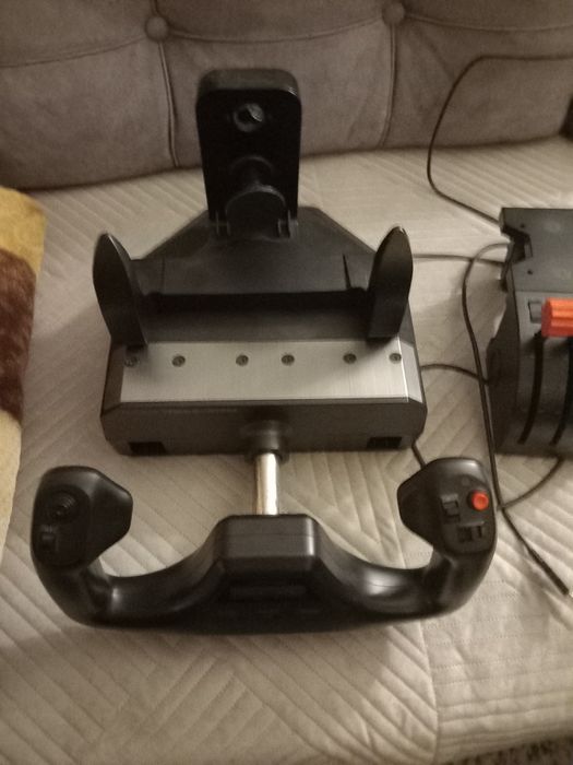 Logitech flight yoke system