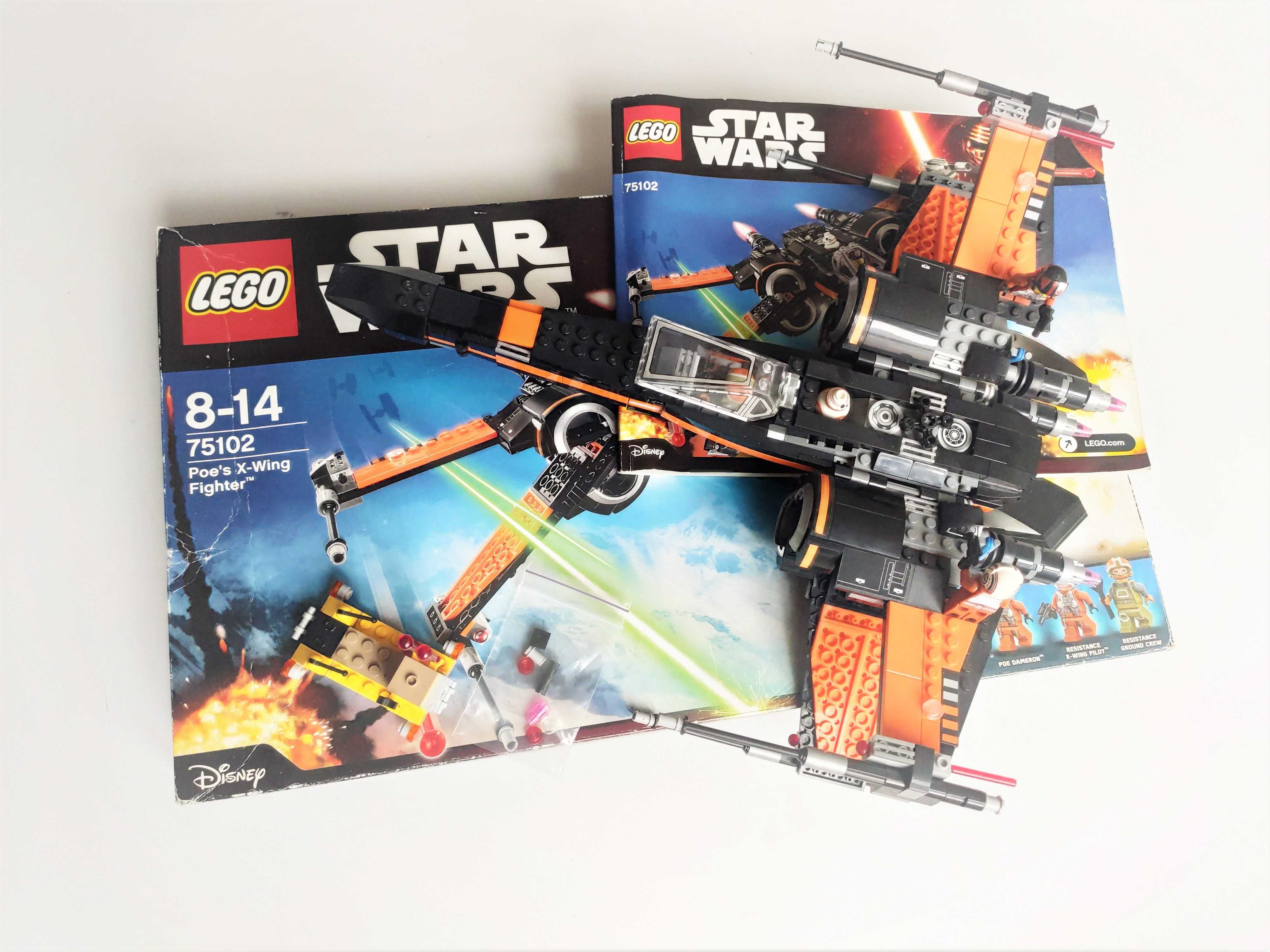 Lego poe's sale x wing