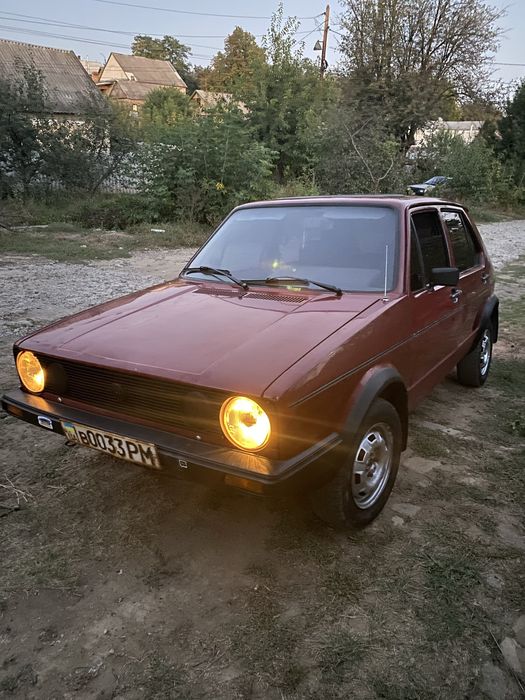 Гольф 1  1.8  5 ст кпп газ бенз