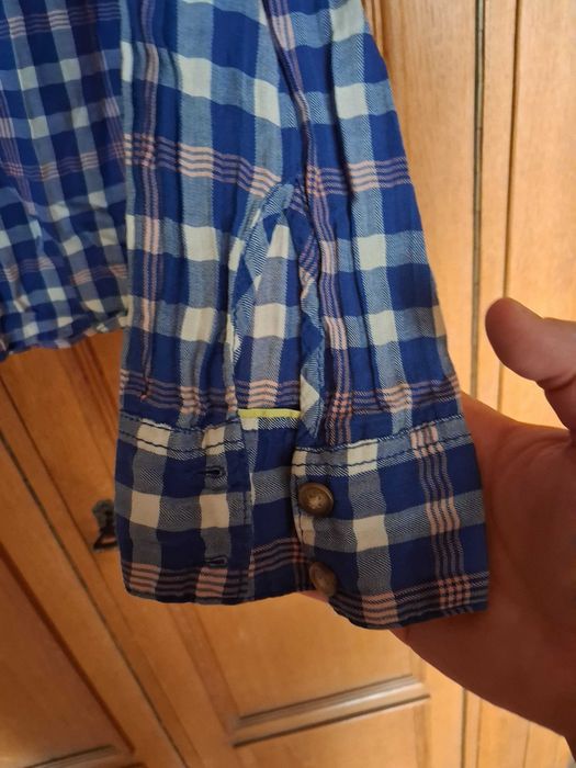 Koszula damska w kratę 46