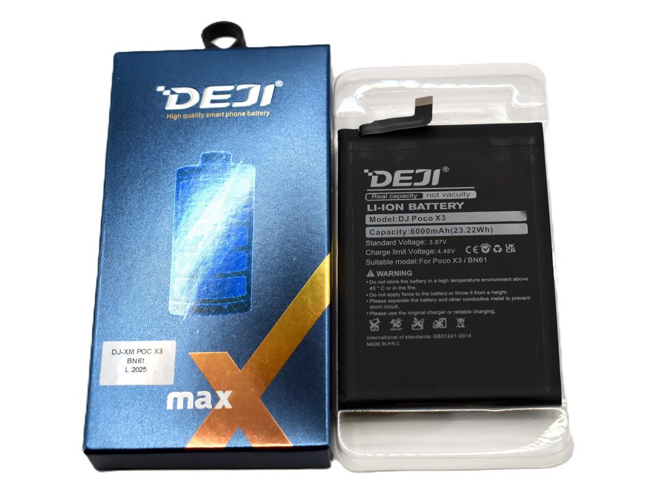 Акумулятор для Xiaomi Poco X3 BN61 6000 mAh Deji