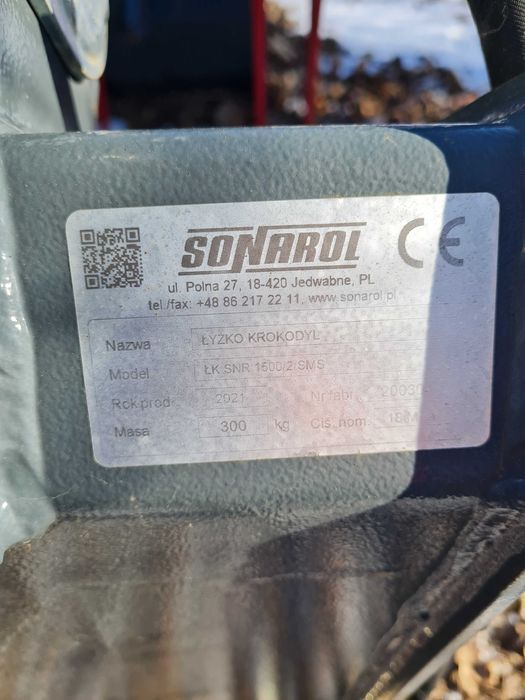 Chwytak Łyżko- krokodyl SNR1500