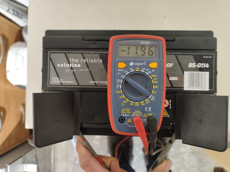 Akumulator 12V 72Ah MaxGear Sprawny