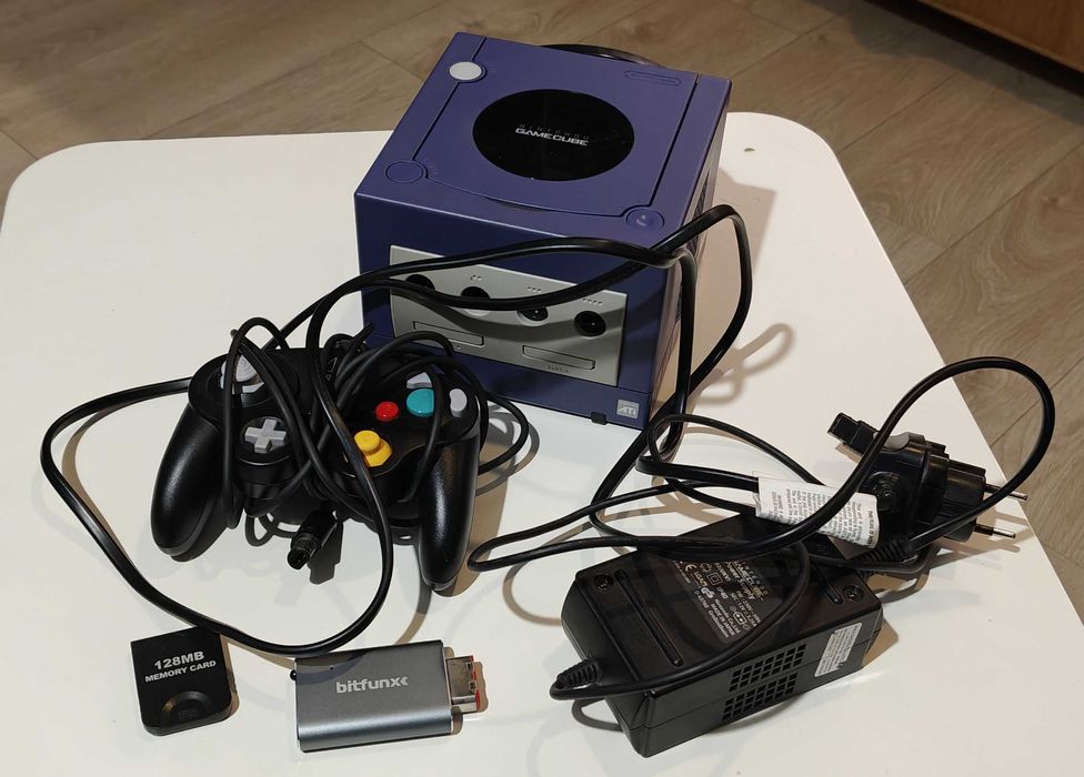 Konsola Nintendo Gamecube + kolekcja 25 gier