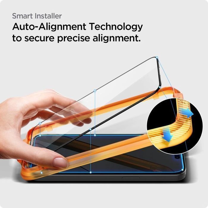 Szkło hartowane Spigen Alm Glass FC 2-Pack do Apple iPhone 15 Plus