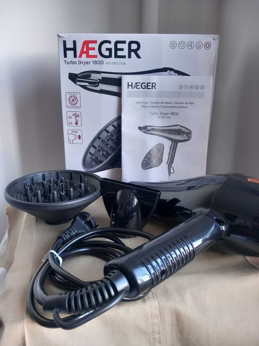 Secador HAEGER Turbo Dryer 1800W