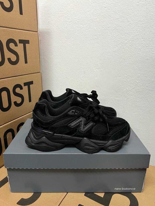 Кроссовки New Balance 9060 black / Нью Беленс 9060 черные 38 39 40
