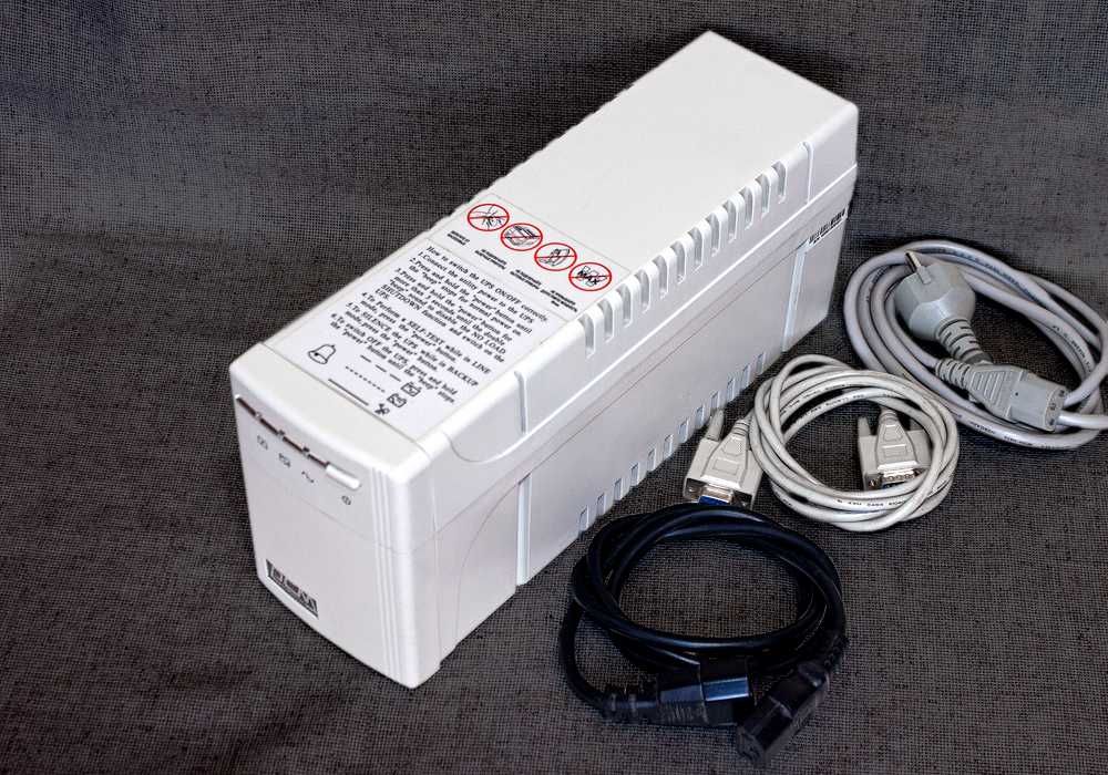 ‼️ Бесперебойник Стабилизатор PCM KIN-625AP с грозозащитой 625ВА/375Вт