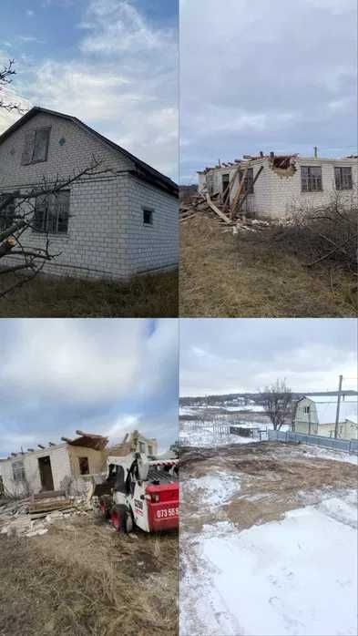 Знесення будинків | Демонтаж конструкцій | Вінниця та область