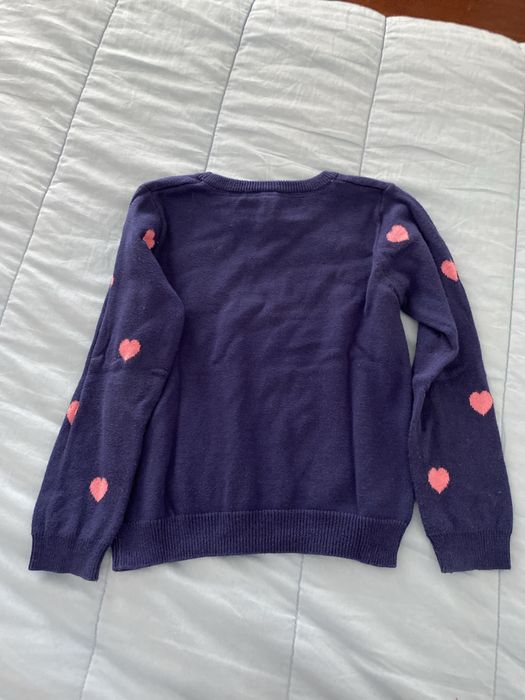 Blusa de malha de algodão - 3/4 anos