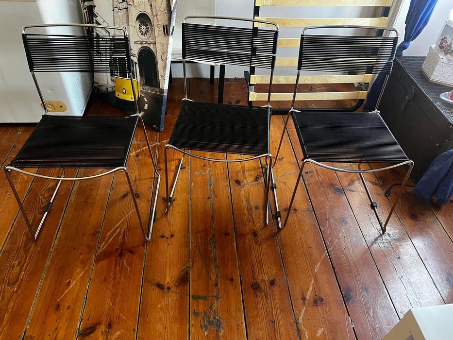 Conjunto de 3 cadeiras