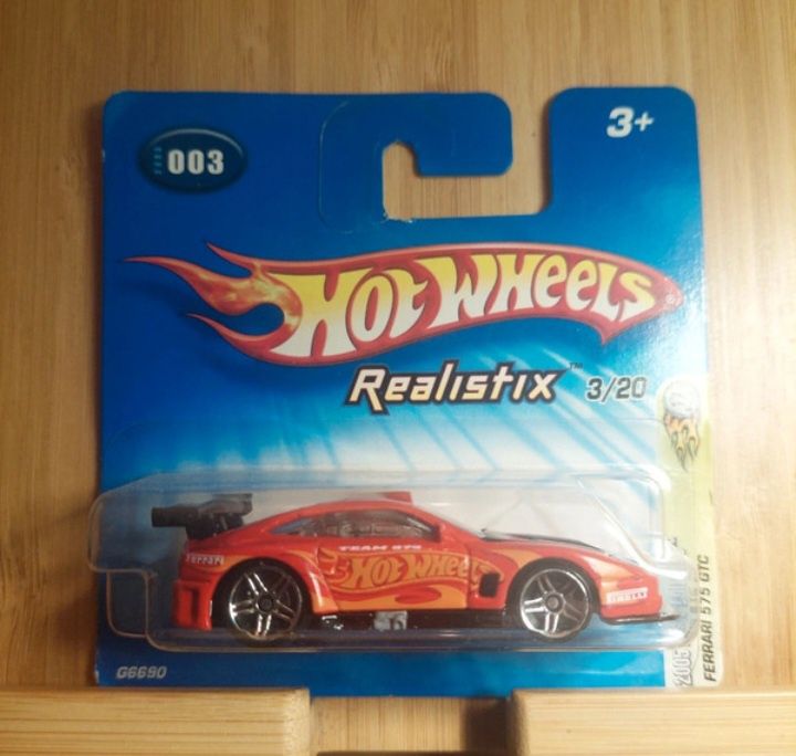 Ferrari 575 GTC hot wheels