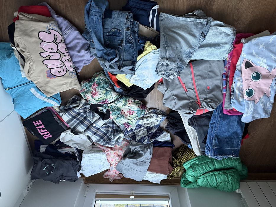 Giga paka 158/164 ponad 120szt Zara H&M Reserved House Cropp