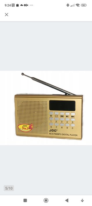 Radio USB BT i karta Sd