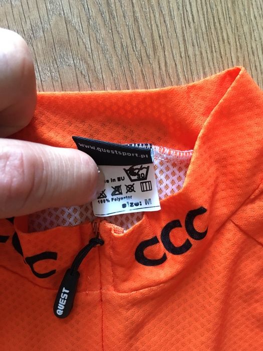 Koszulka kolarska CCC quest