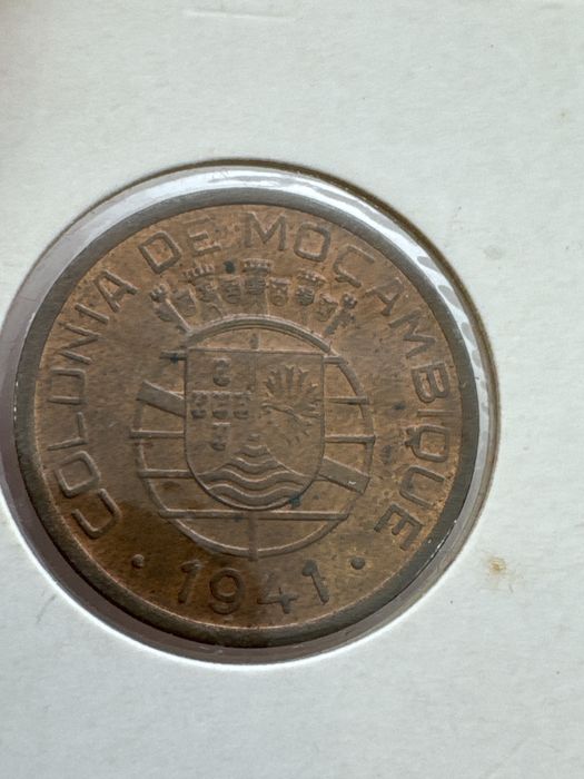 Moeda 20 cent Moçambique FDC