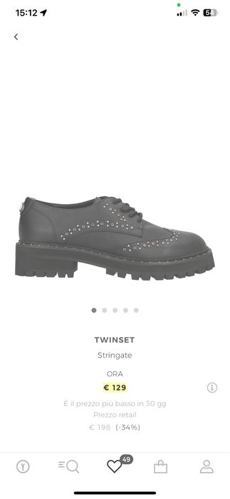 Туфлі  стильні Twinset