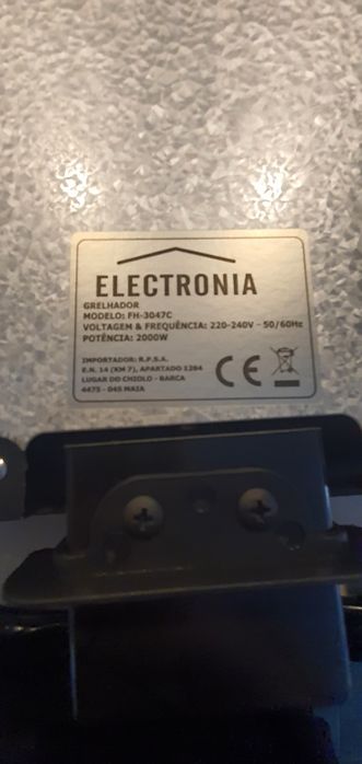 Grelhador sem fumo Electronia FH 3047C
