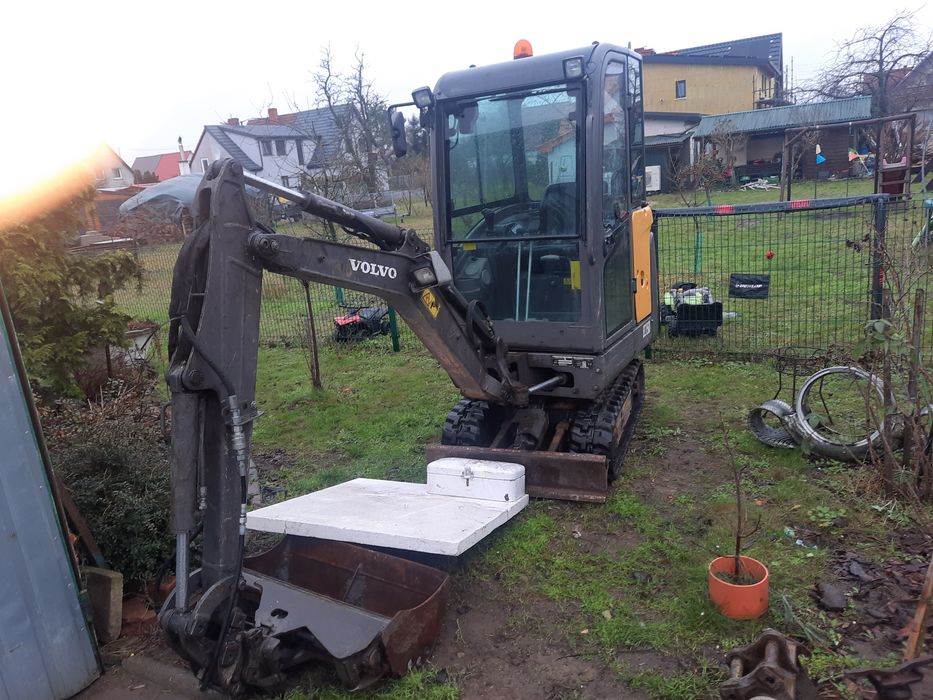 Minikoparka Volvo 2018r