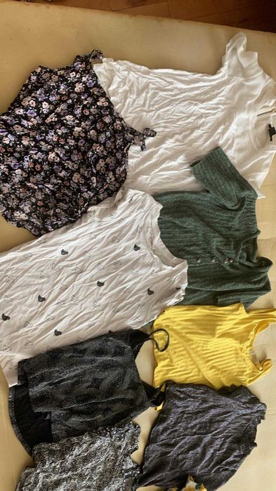 Bluzki, nowe, mało noszone, duuuużo w worze