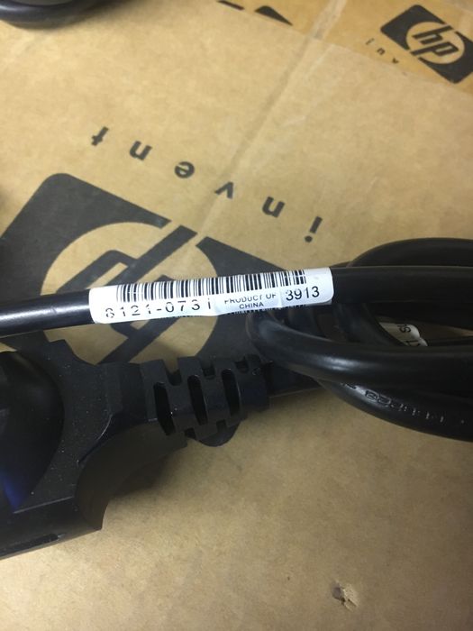 Кабель питания (оригинал) для подключения ПК, мониторов, БП итп