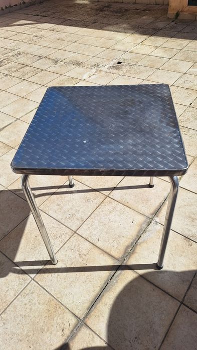 Mesa inox para esplanada