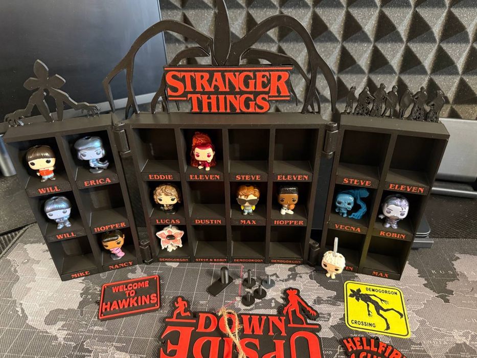 ‼️В НАЯВНОСТІ‼️Поличка підставка для фігурок Stranger Things