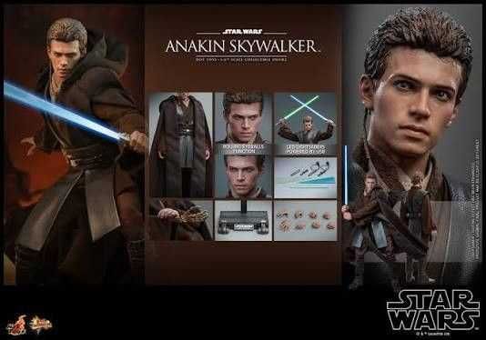 Figuras Hot Toys Star Wars Anakin Skywalker & Padme Amidala