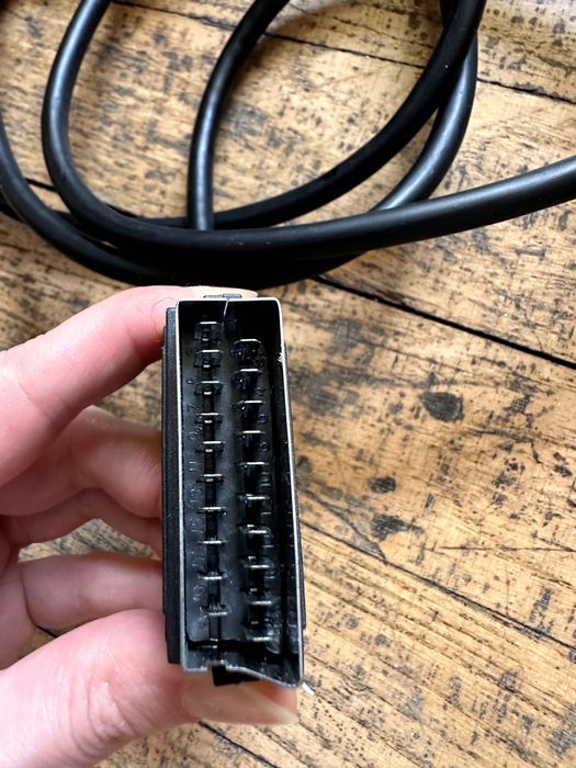 Przewód SCART–SCART (Euro) do TV/konsol