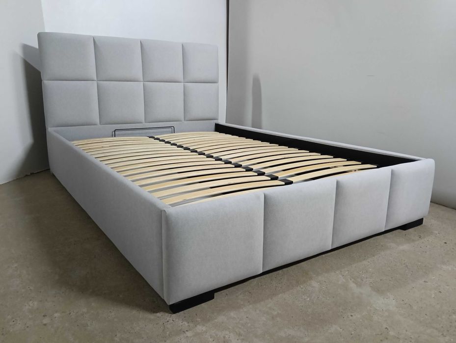 PRODUCENT OKAZJA Łóżko Tapicerowane stelaż metalowy pojemnik w cenie