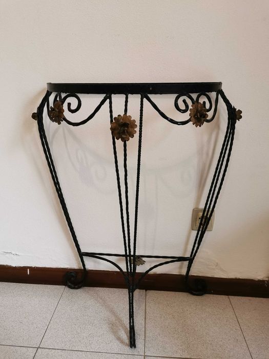 Suporte de mesa lavatório antigo clássico retro ferro BARATO