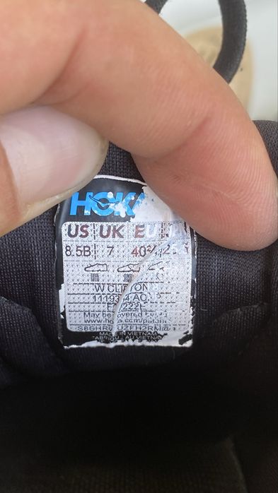 Оригінальні Кросівки Hoka Clifton 8 Розмір 40(25.5см)