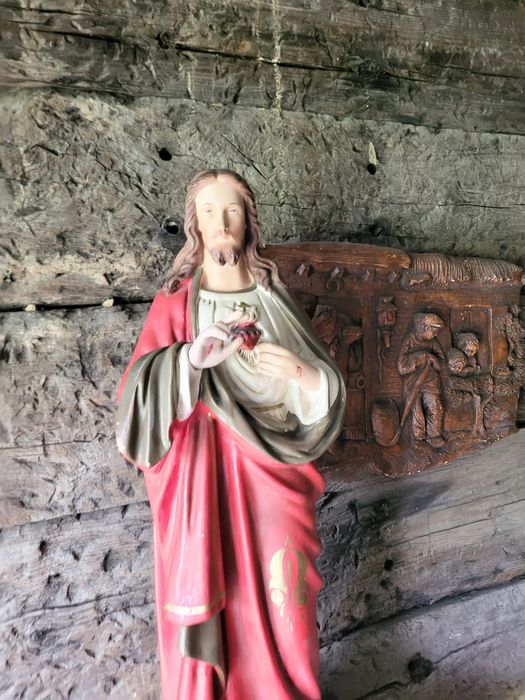 Duża figura Pan Jezus 64 cm Najświętsze Serce