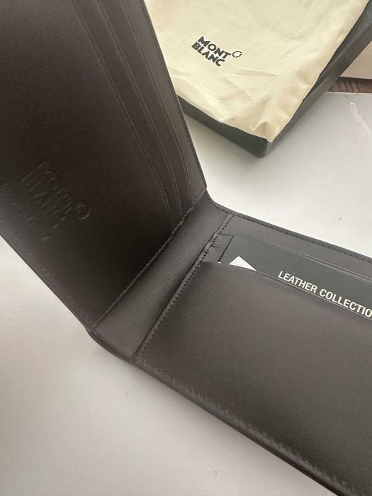 Carteira Montblanc Meisterstück Wallet 6cc (referência 14541)