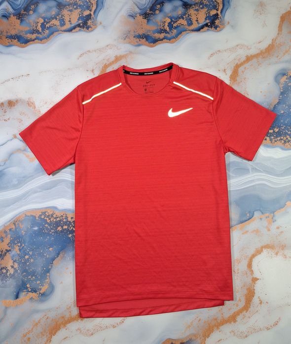 Футболка Nike Dri-FIT Miler мужская спортивная майка тренировочная