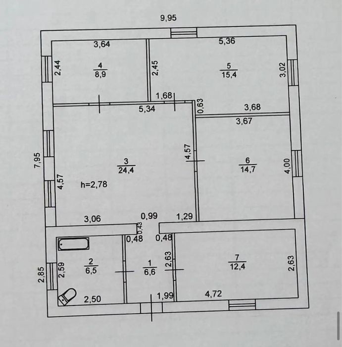 Продажа дома, р-н ул. Калиновой! Газ! Левый берег. Аналогов нет!