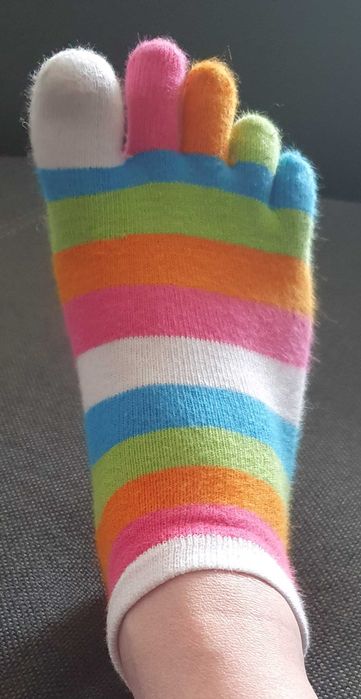 Skarpetki pięciopalczaste - kolorowe stopki (fivefingers) 36-39