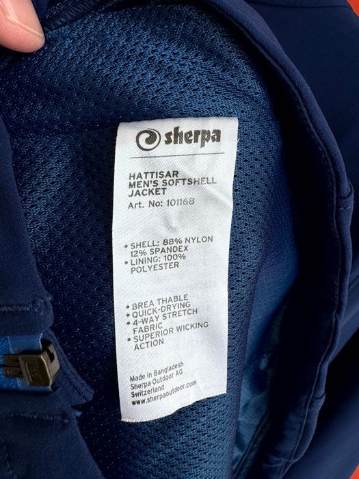 SHERPA OUTDOOR Softshell оригінал чоловіча спортивна кофта реглан вітрівка вітровка розмір M