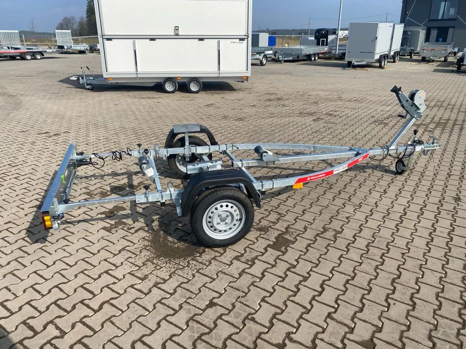 Temared Dostawa Przyczepka Podłodziowa Dmc750kg Łódź Do 4,3M