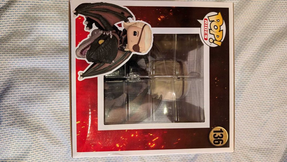 Aemond Targaryen with Vhagar Pop 136