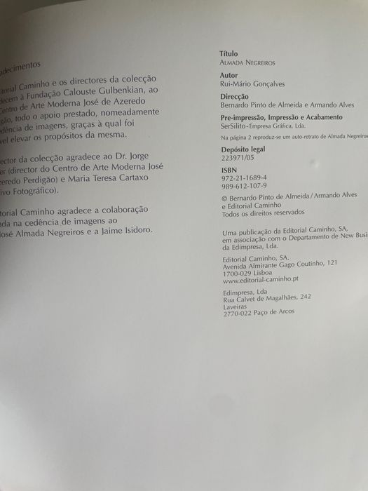 Almada Negreiros - Rui Mário Gonçalves