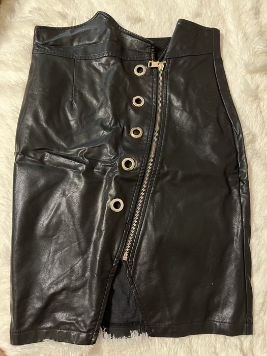 Skórzana spódnica rozmiar S