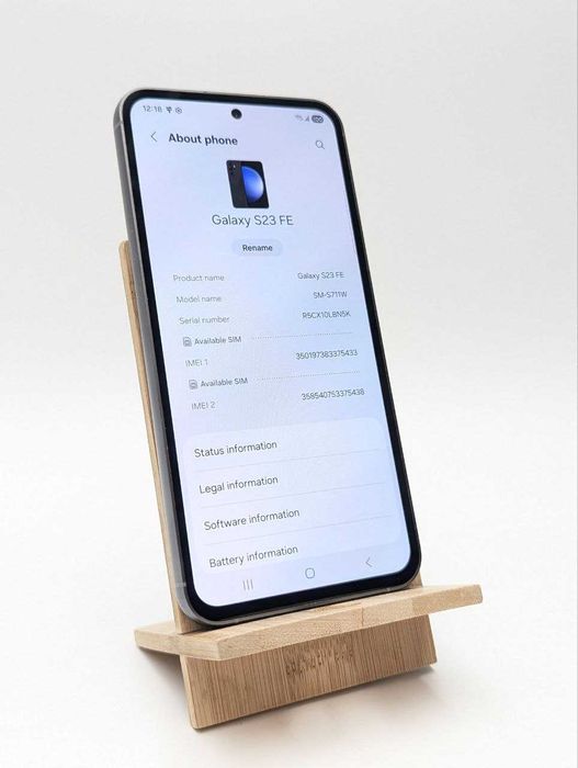 Samsung Galaxy S23 FE 128 GB szary