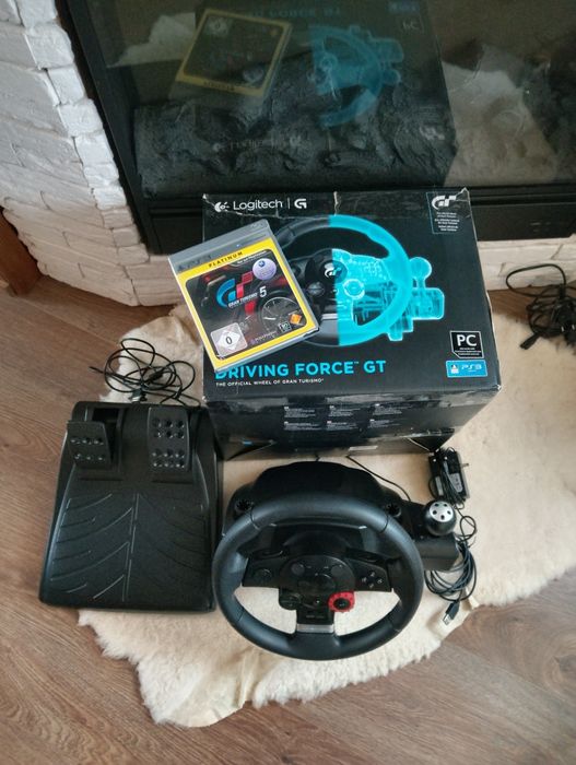 Logitech Driving Force GT дешево Ігрове кермо руль